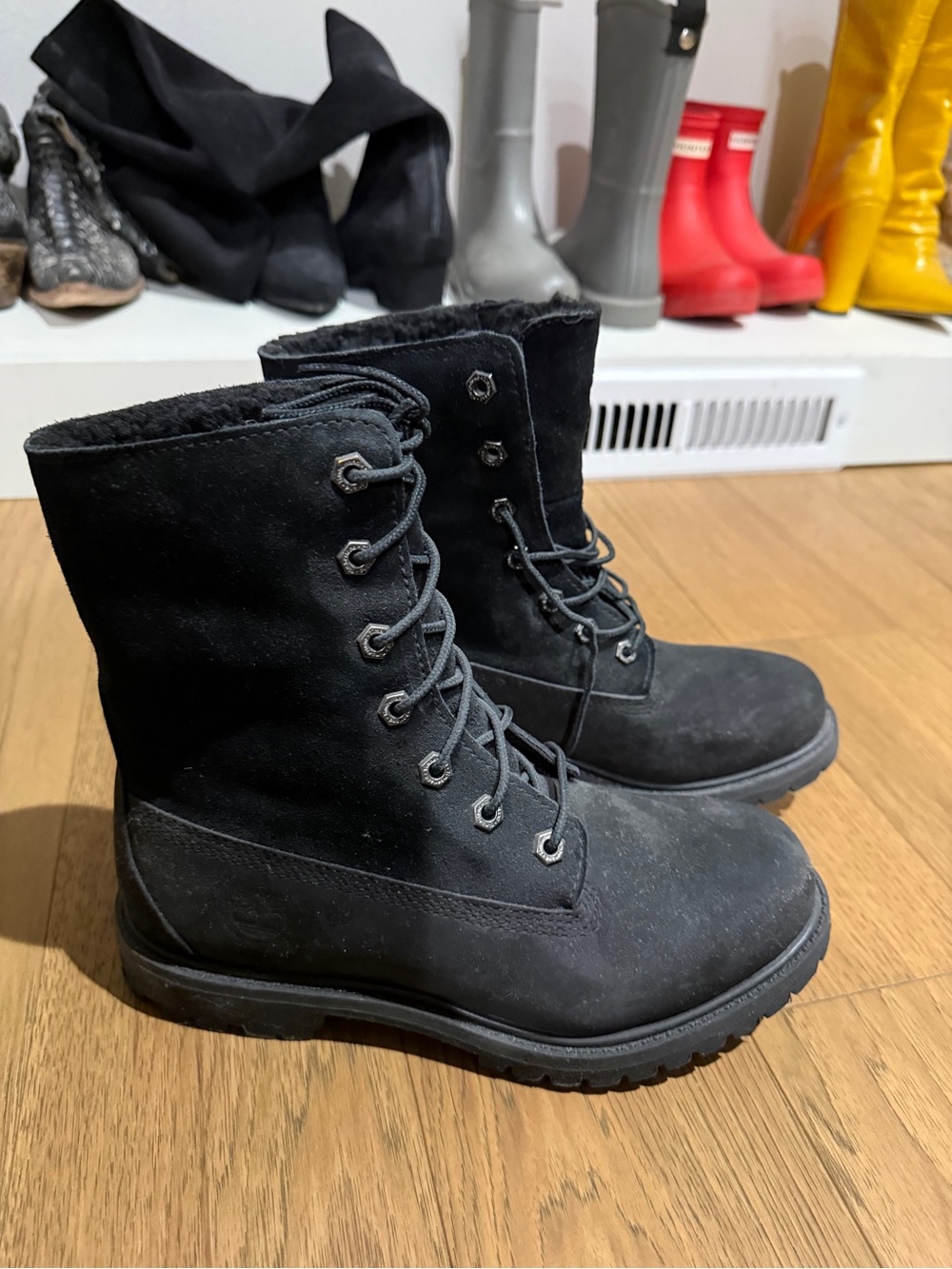 Timberland Teddy Fleece Fold Down Boots